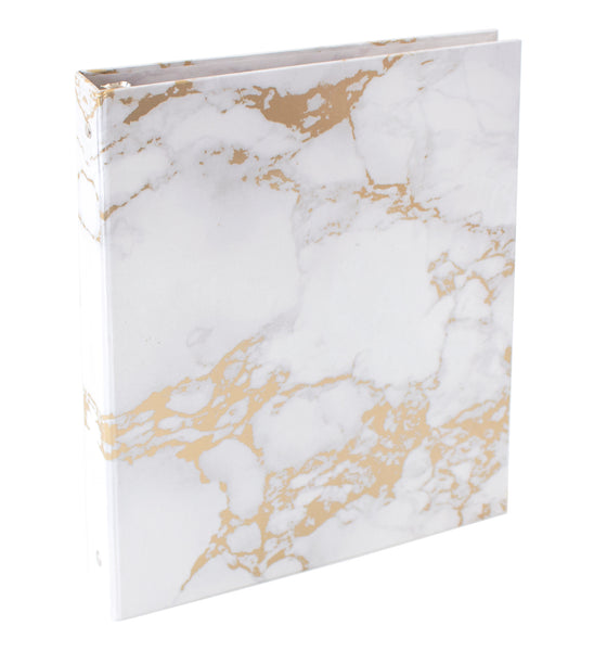 Marble Binder with Gold Foil bloom daily planners®