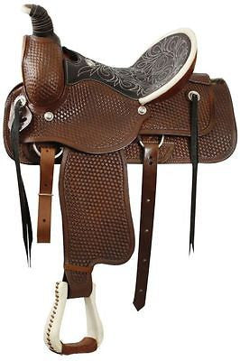 16" Double T Roping Style saddle MPN 1899