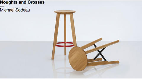 Noughts and Crosses Stool