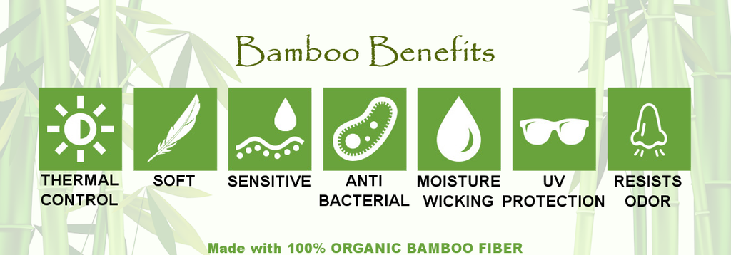100% Premium Organic Bamboo Fiber