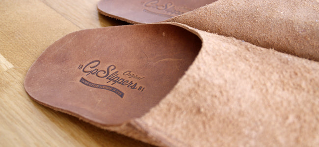 Men’s Leather Slippers