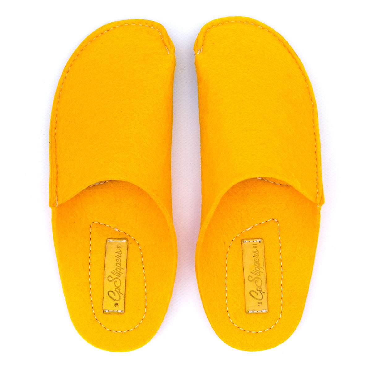 yellow slippers