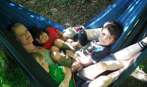 Hammocks are great for children