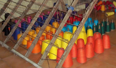colourful cotton hammock strings