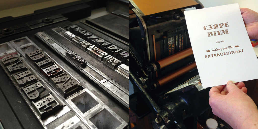 Letterpress printing workshops in Ludlow, Shropshire