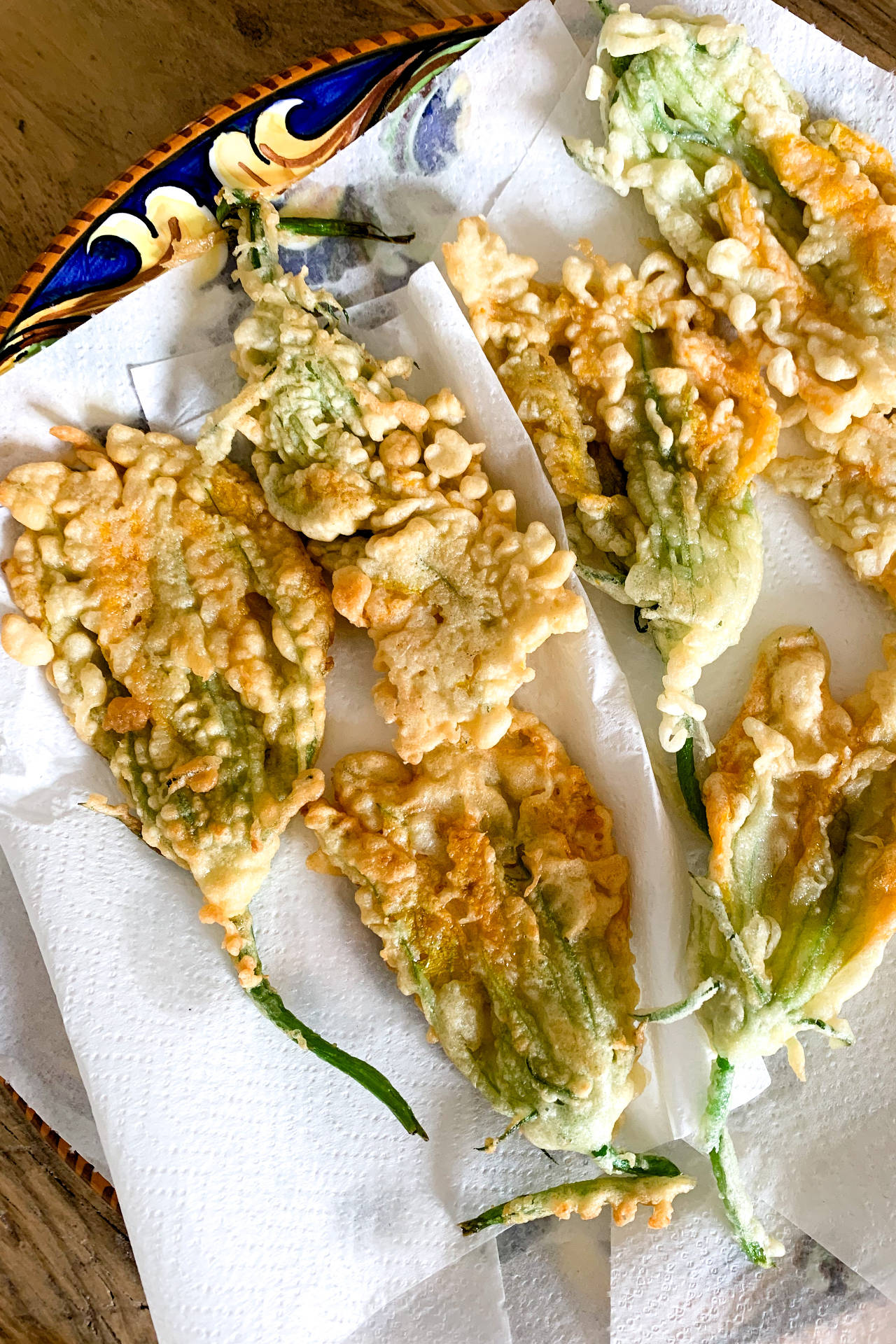 Fried Zucchini Flower Recipe - Ricetta dei Fiori di Zucca 