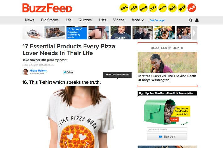 I Like Pizza More Than I Like People Tee BuzzFeed Pyknic Pizza Tee