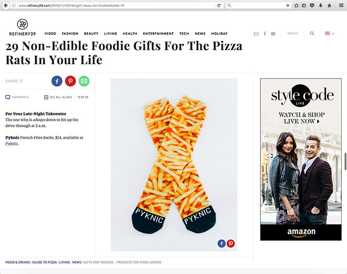 Refinery29 Gift Guide Best Gift for Food Lovers and Foodies