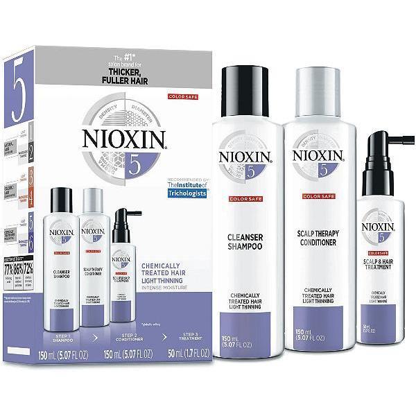 Nioxin Shampoo, Conditioner, Scalp Treatment - System Kit 5