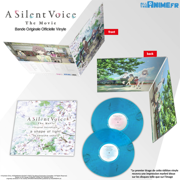A Silent Voice, la bande originale en edition vinyle collector