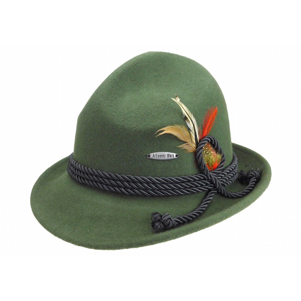 green bavarian hat