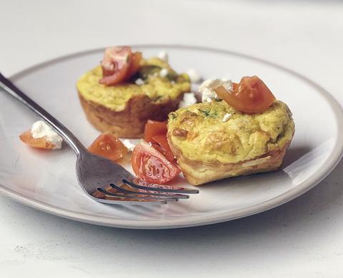 Egg and Feta Muffins Recipe | Neat Nutrition. Clean, Simple, No-Nonsense Protein. 