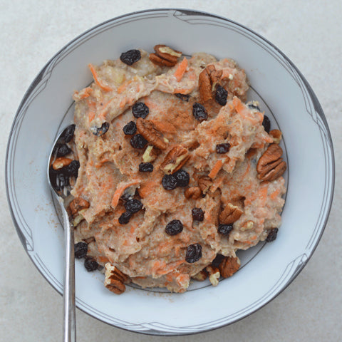 Carrot Cake Protein Zoats | Neat Nutrition. Clean, Simple, No-Nonsense.