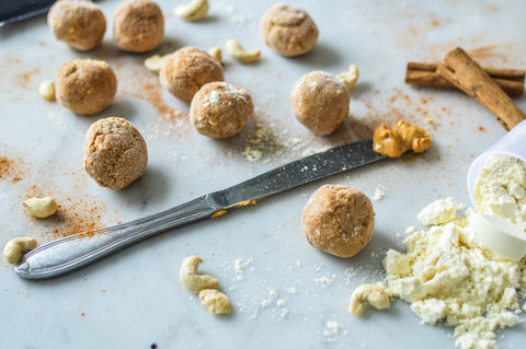 Low Sugar Peanut Butter Protein Balls Recipe | Neat Nutrition. Clean, Simple, No-Nonsense Protein. 