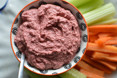 Beetroot Protein Hummus Recipe | Neat Nutrition. Clean, Simple, No-Nonsense. 
