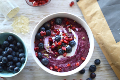Purple Breakfast Bowl Recipe | Neat Nutrition. Clean, Simple, No-Nonsense.