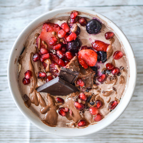 Chocolate Greek Yogurt Bowl Recipe | Neat Nutrition. Clean, Simple, No-Nonsense Protein. 