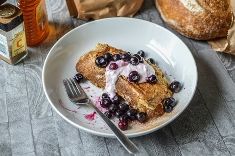 Sourdough September French Toast Recipe | Neat Nutrition. Clean, Simple, No-Nonsense Protein. 