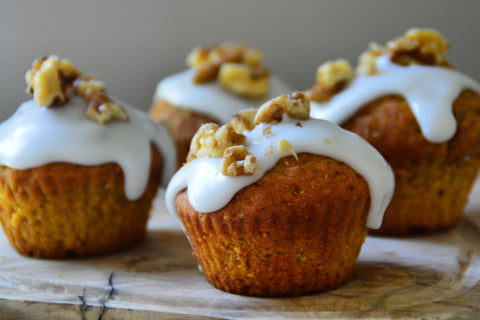 Carrot and Walnut Protein Cupcake Recipe | Neat Nutrition. Protein Powder Subscriptions. 