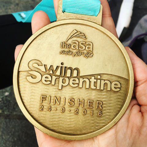 Swim Serpentine Medal  | Neat Nutrition. Clean, Simple, No-Nonsense.