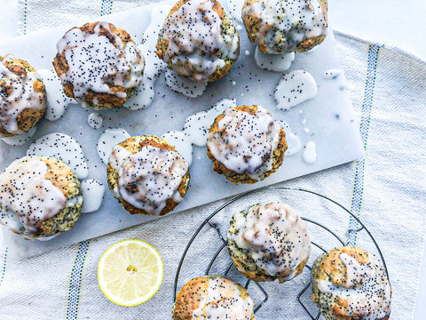 Lemon and Poppy Seed Muffin Protein Recipe | Neat Nutrition. Protein Powder Subscriptions. 