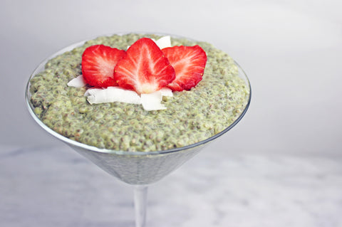 Matcha Chia Pudding Recipe | Neat Nutrition. Clean, Simple, No-Nonsense.