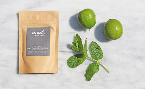 Matcha Iced Tea Ingredients  | Neat Nutrition. Clean, Simple, No-Nonsense.