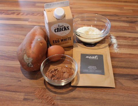 Sweet Potato Protein Brownie Ingredients | Neat Nutrition. Clean, Simple, No-Nonsense.
