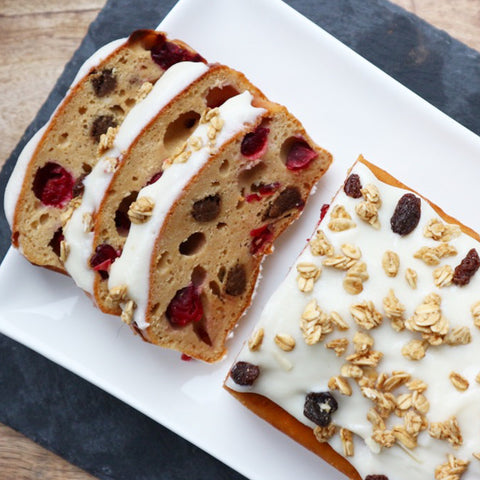 Cranberry and Orange Protein Loaf Recipe | Neat Nutrition. Clean, Simple, No-Nonsense.