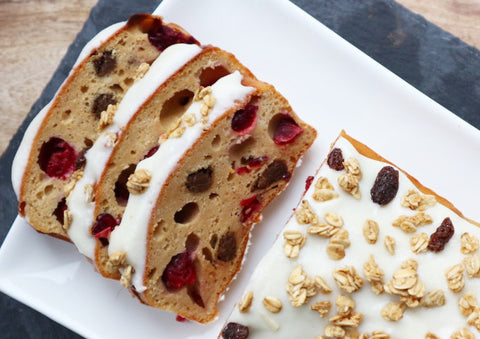 Cranberry and Orange Protein Loaf Recipe | Neat Nutrition. Clean, Simple, No-Nonsense.