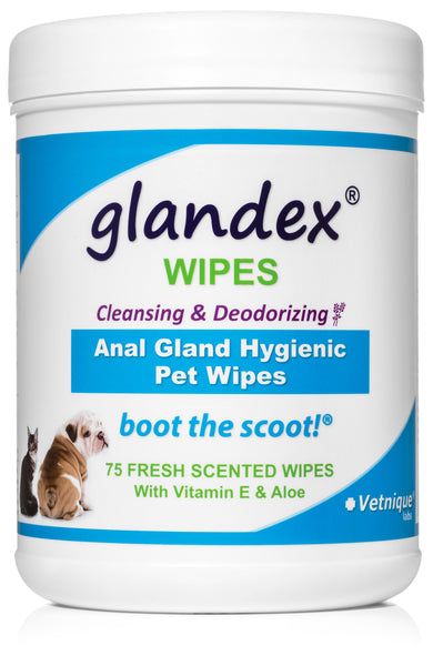 Glandex Anal Gland Wipes for Dogs