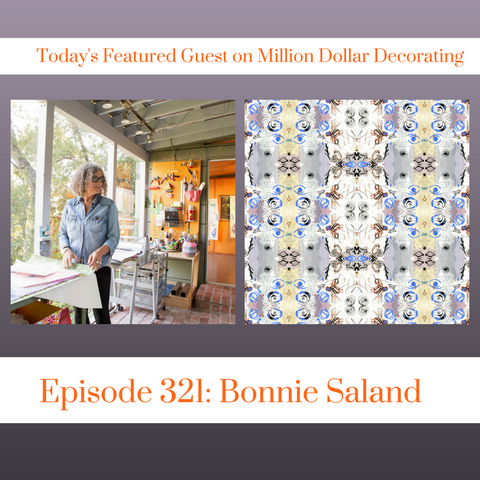 Bonnie Saland interviewed on Million Dollar Decorating Podcast
