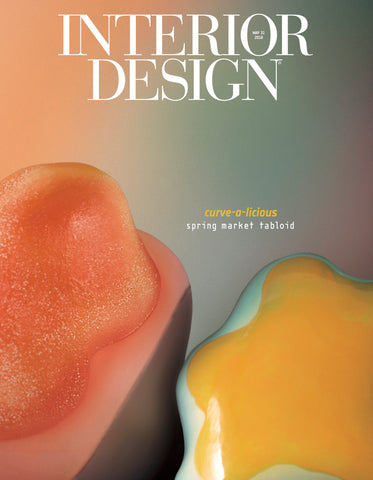 Interior Design Magazine Features Philomela Rock Hard Collection