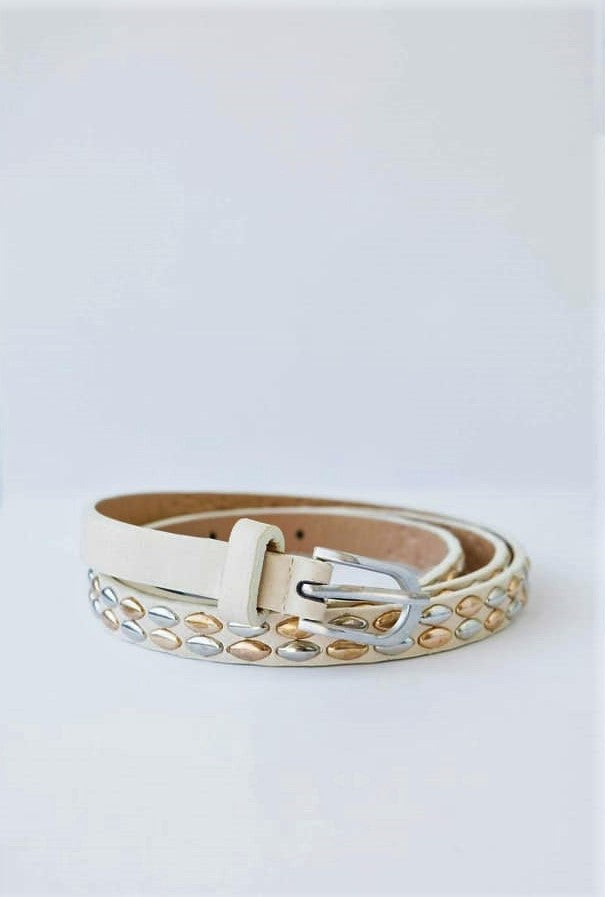 ANTLER BELT - STUDDED