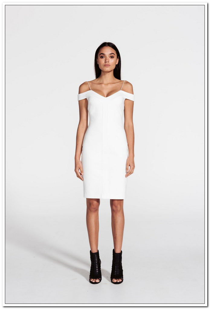 Crowded Dress - Ivory - FashionLife
 - 1