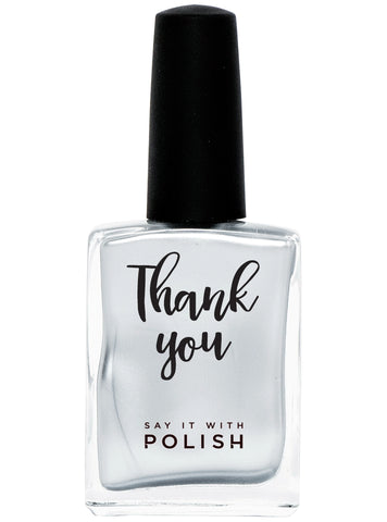 "THANK YOU" - SAY IT WITH POLISH
