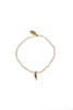 Silk & Steel - In The Detail Bracelet - Rose Quartz/Gold - FashionLife
 - 1
