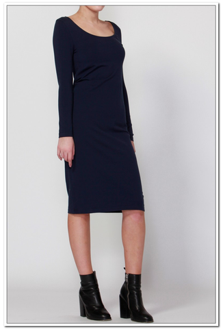 Cara V Neck Knit Dress