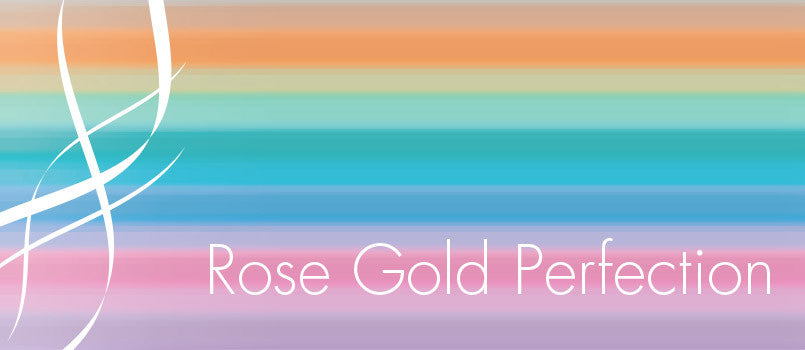 Rose gold top banner
