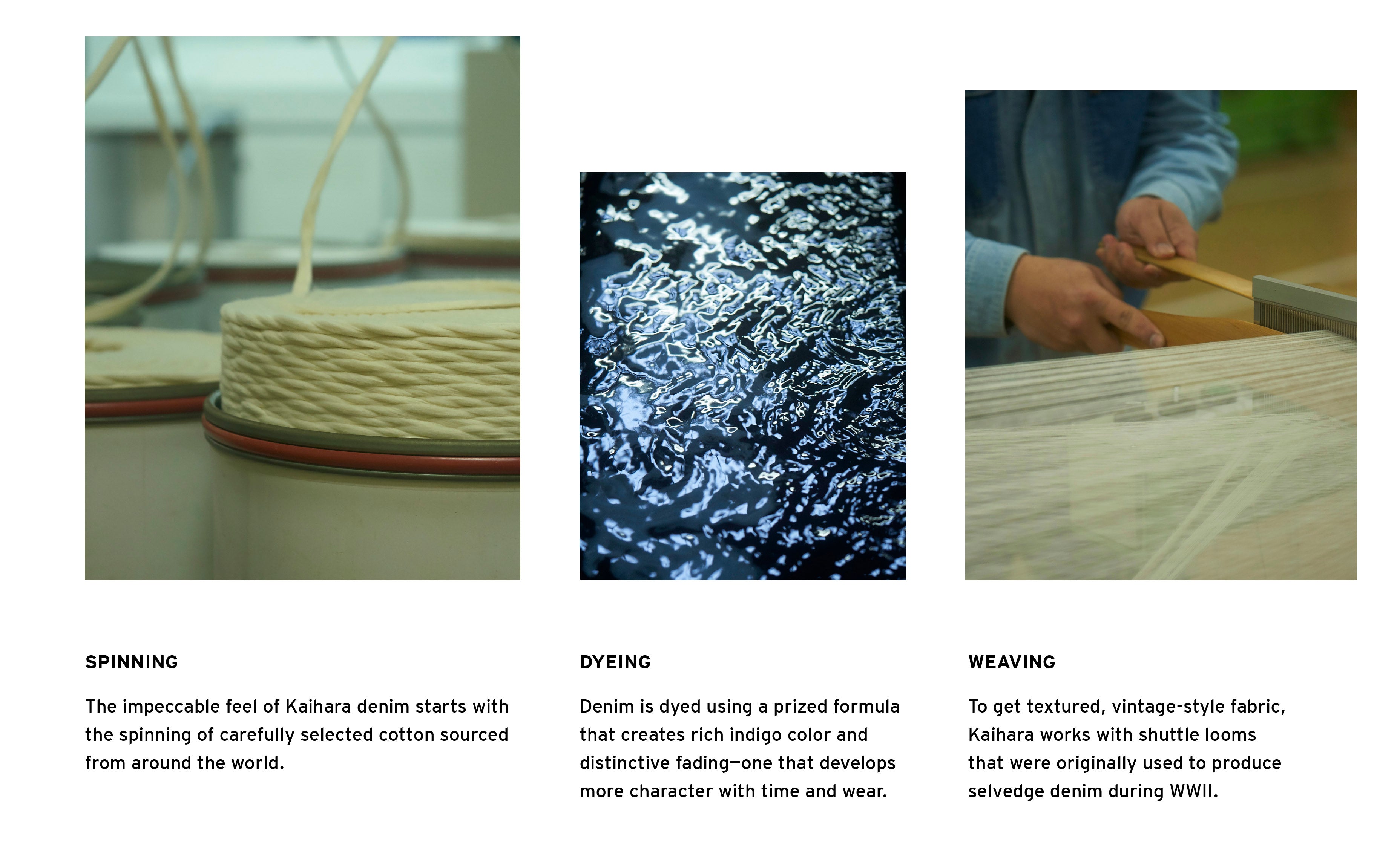 The Spinning, Dyeing and Weaving Process of Made in Japan Jeans - Levi's Hong Kong