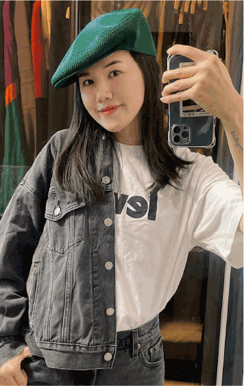 Levi's 501 Girl Project: Asian girl selfie with her Levi's outfit collection - Levi's Hong Kong