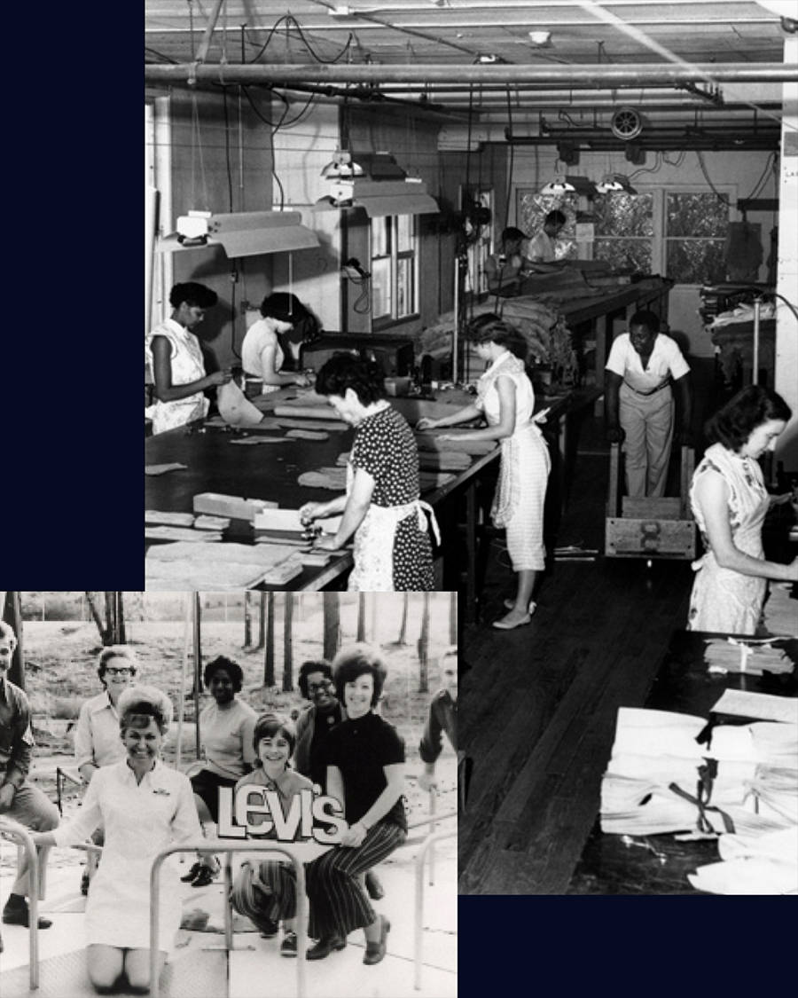 Levi's First Desegregated Sewing Factory Opened In Blackstone - Levi's Hong Kong