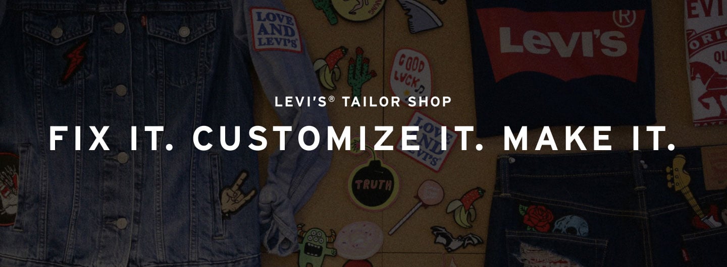 Clothing Customization and Repair Services - Levi's Tailor Shop Hong Kong