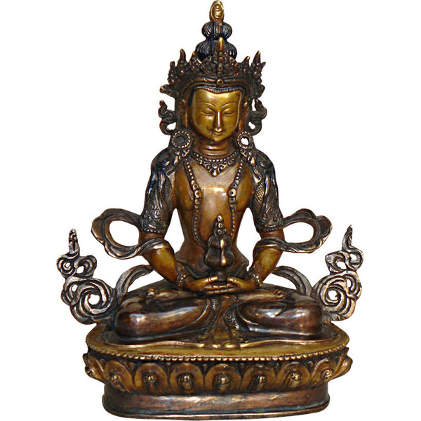 Bronze Sculpture of Amitayus Buddha
