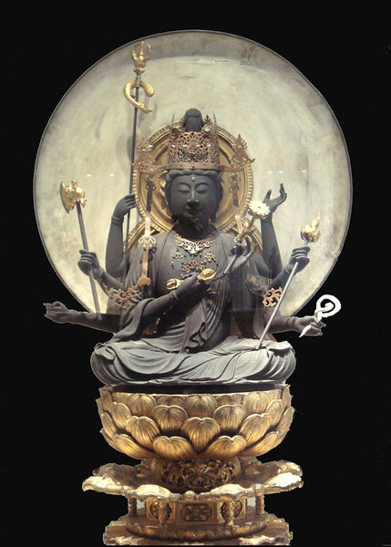 The Daizuigu statue of Mahapratisara in Guimet Museum, Paris  
