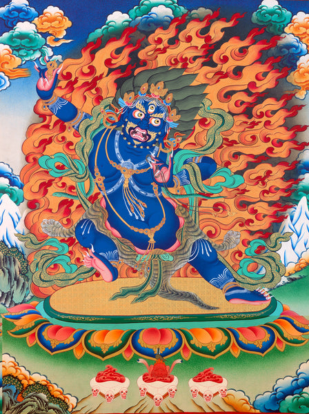 Painting of Vajrapani