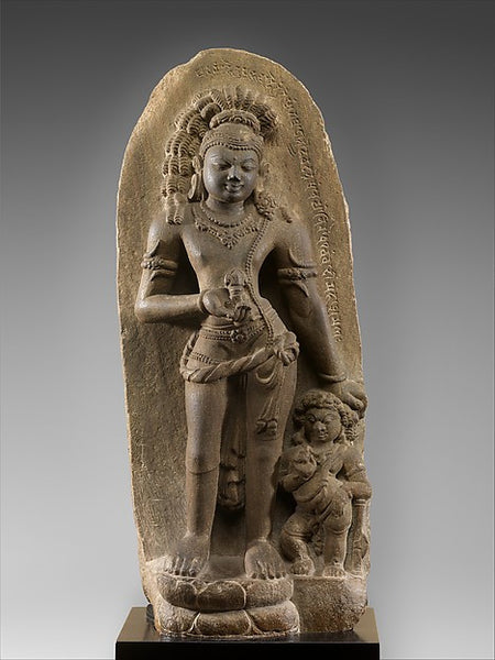 Stone Sculpture of Vajrapani from the 7th Century