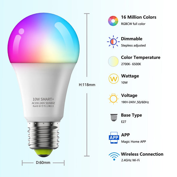 smart light bulb with timer