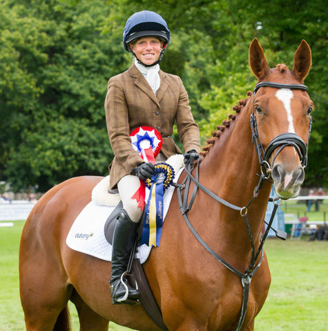 Rosalind Canter Eqclusive CCI4* eventing sponsored rider