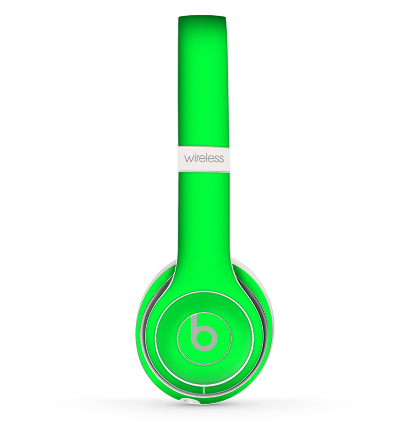 green wireless beats headphones